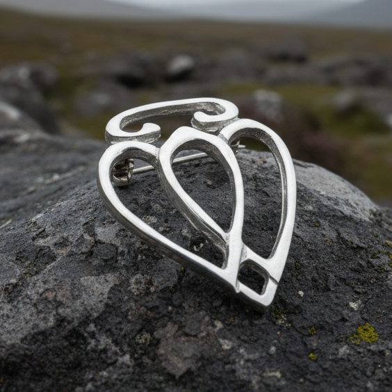 Claire Luckenbooth Brooch - Handmade in Scotland | Brooch | Wiccan Center