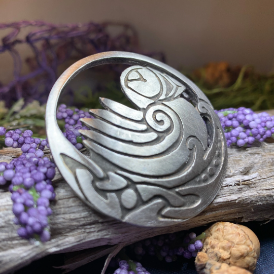 Orkney Celtic Puffin Brooch - Handmade in Scotland | Brooch | Wiccan Center