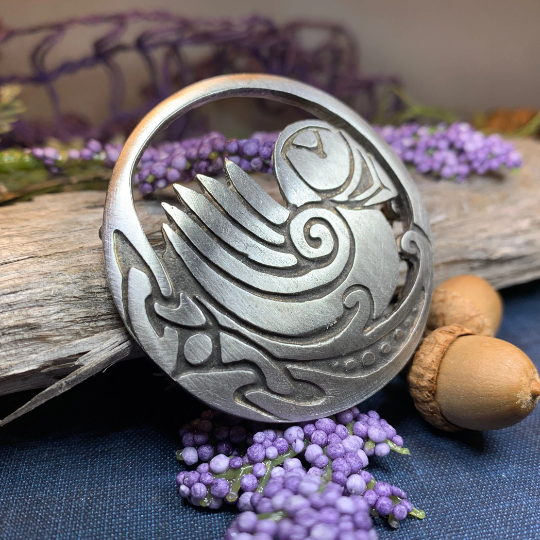 Orkney Celtic Puffin Brooch - Handmade in Scotland | Brooch | Wiccan Center