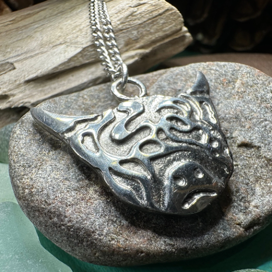 Hamish Highland Cow Necklace - Handmade in Scotland | Pendant | Wiccan Center