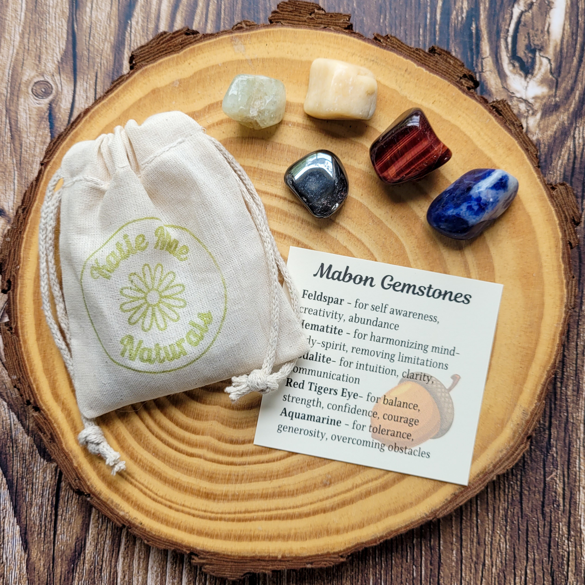 Mabon Gemstone Set - Autumn Equinox Crystals
