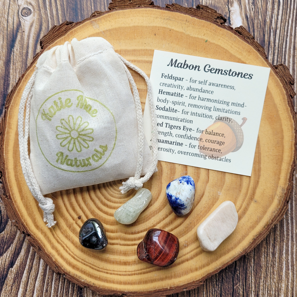 Mabon Gemstone Set - Autumn Equinox Crystals