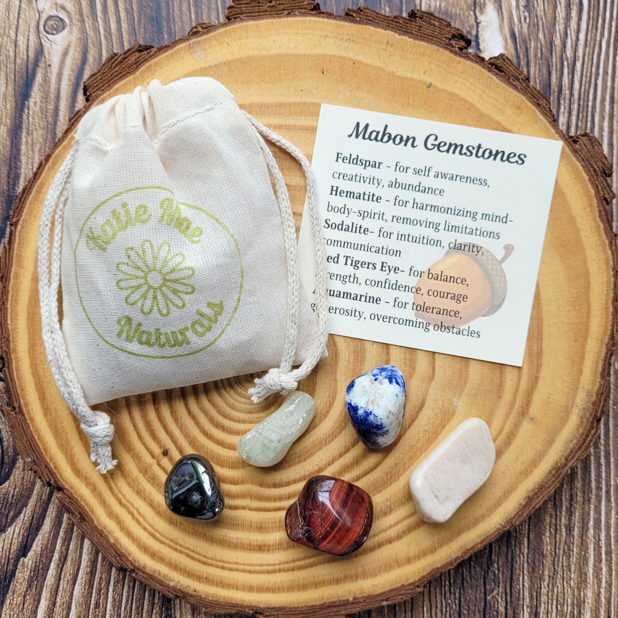 Mabon Gemstone Set - Autumn Equinox Crystals