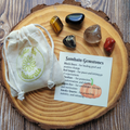 Samhain Gemstone Set - Halloween Crystal Set