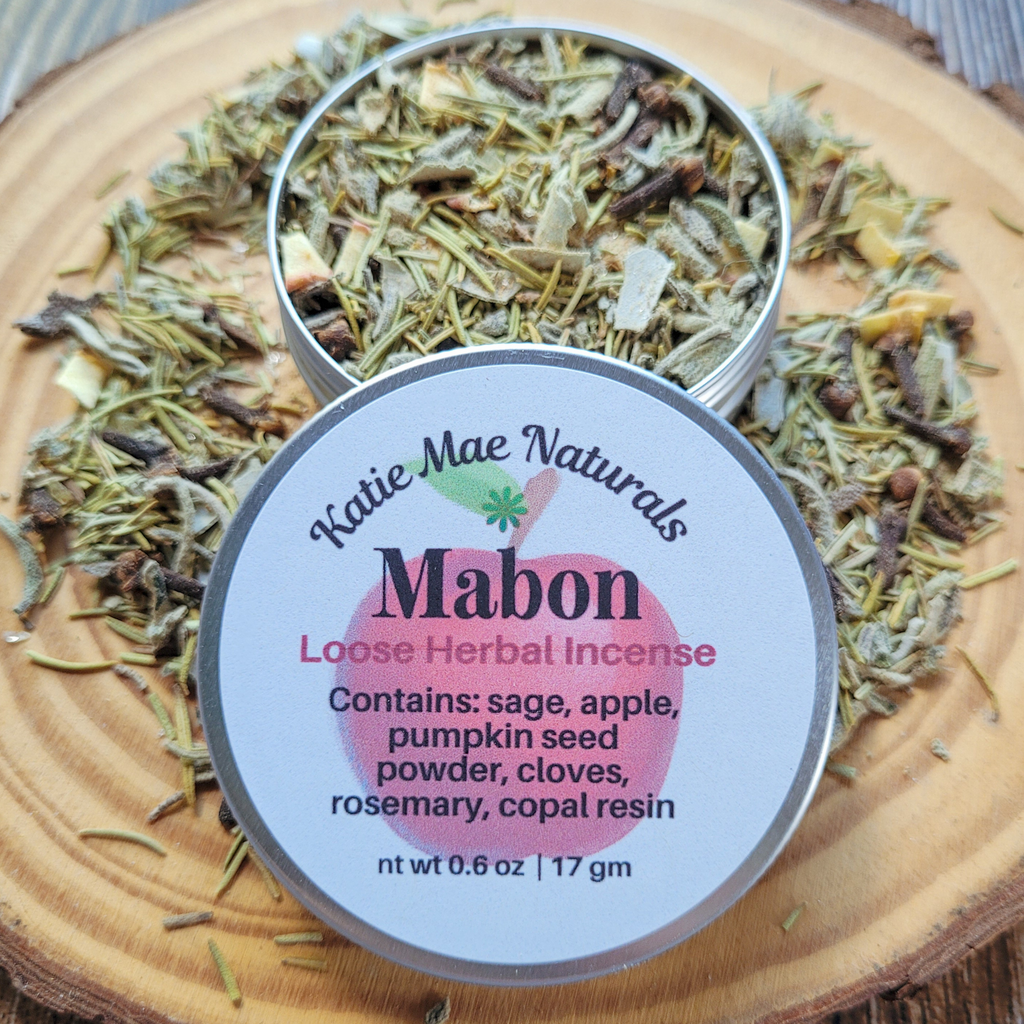 Mabon Herbal Incense Blend - Autumn Equinox Loose Incense
