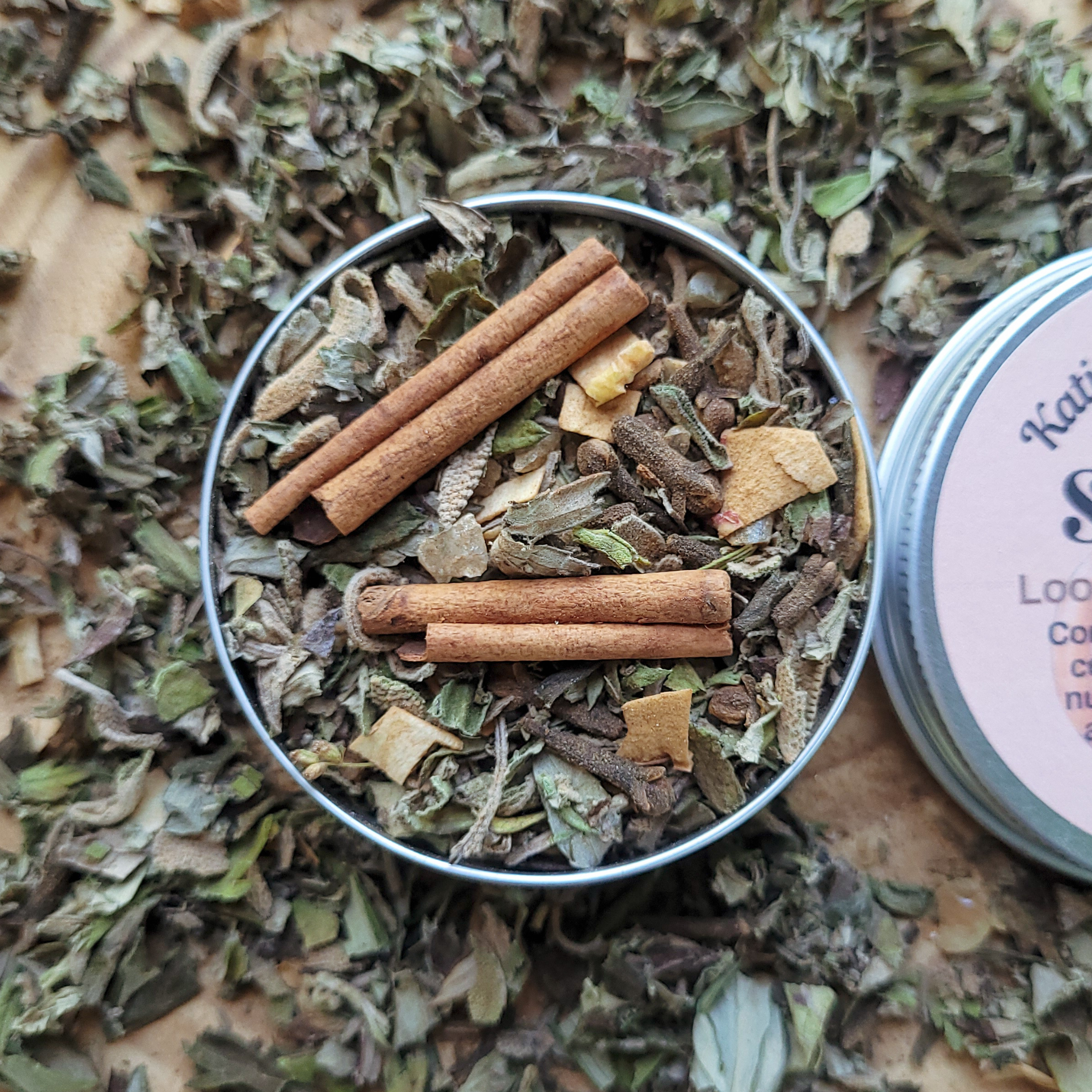 Samhain Herbal Incense Blend - Loose Incense with Herbs and Resins for Samhain
