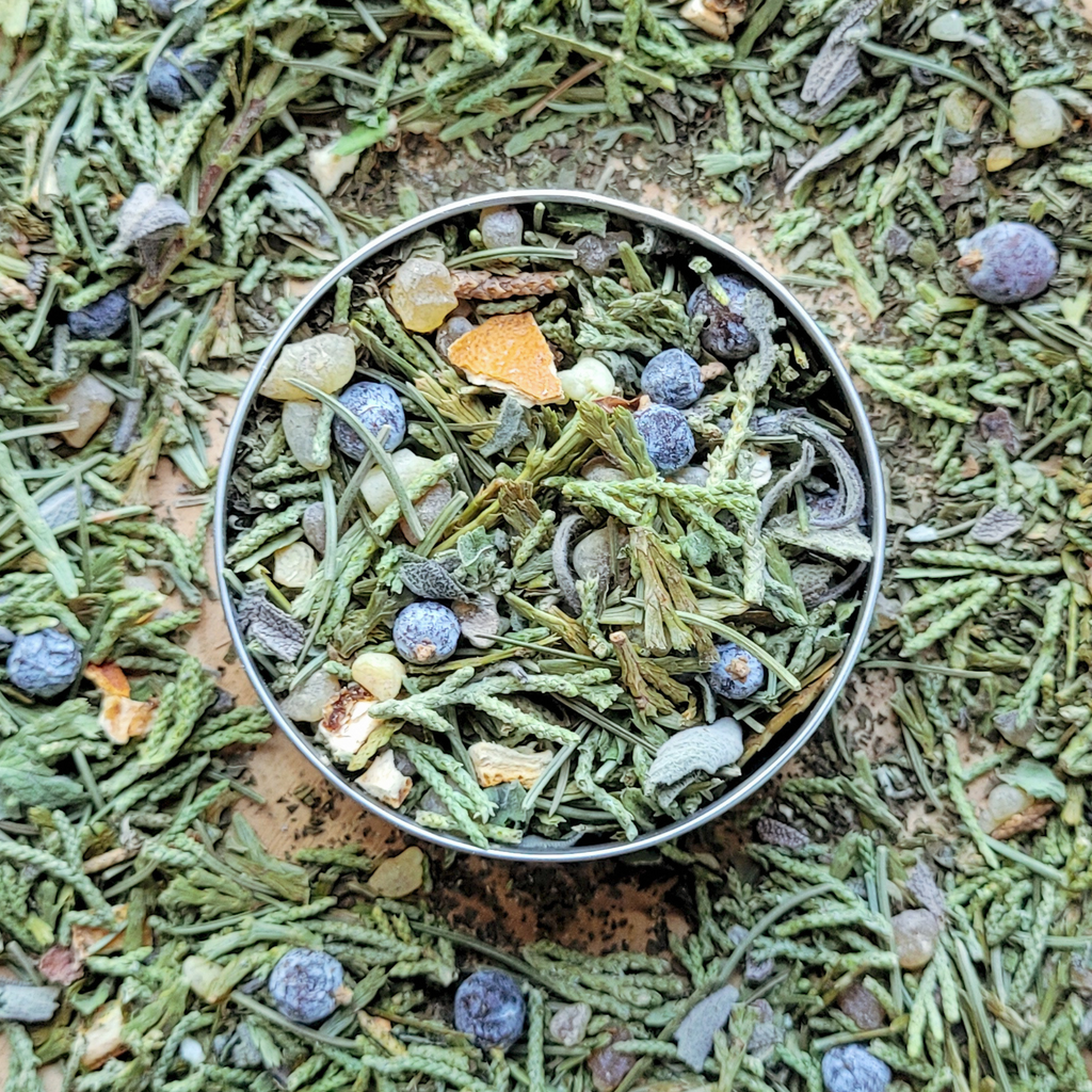 Yule Herbal Incense Blend - Loose Incense for Winter Solstice