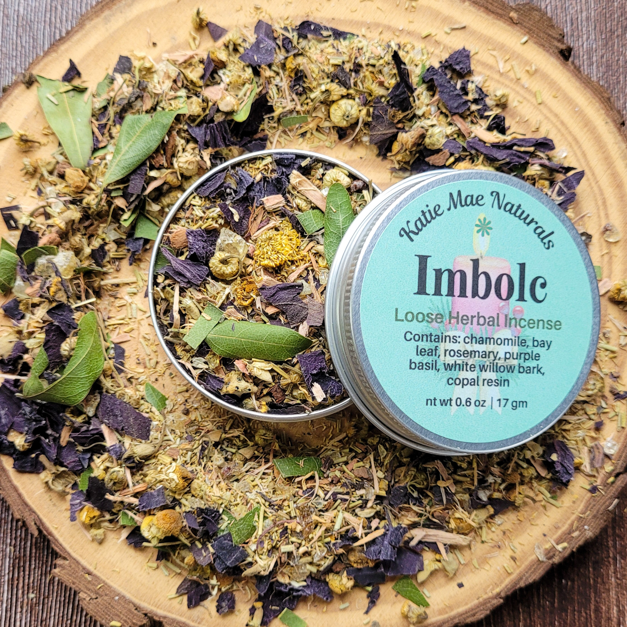 Imbolc Loose Herbal Incense Blend - Candlemas Incense