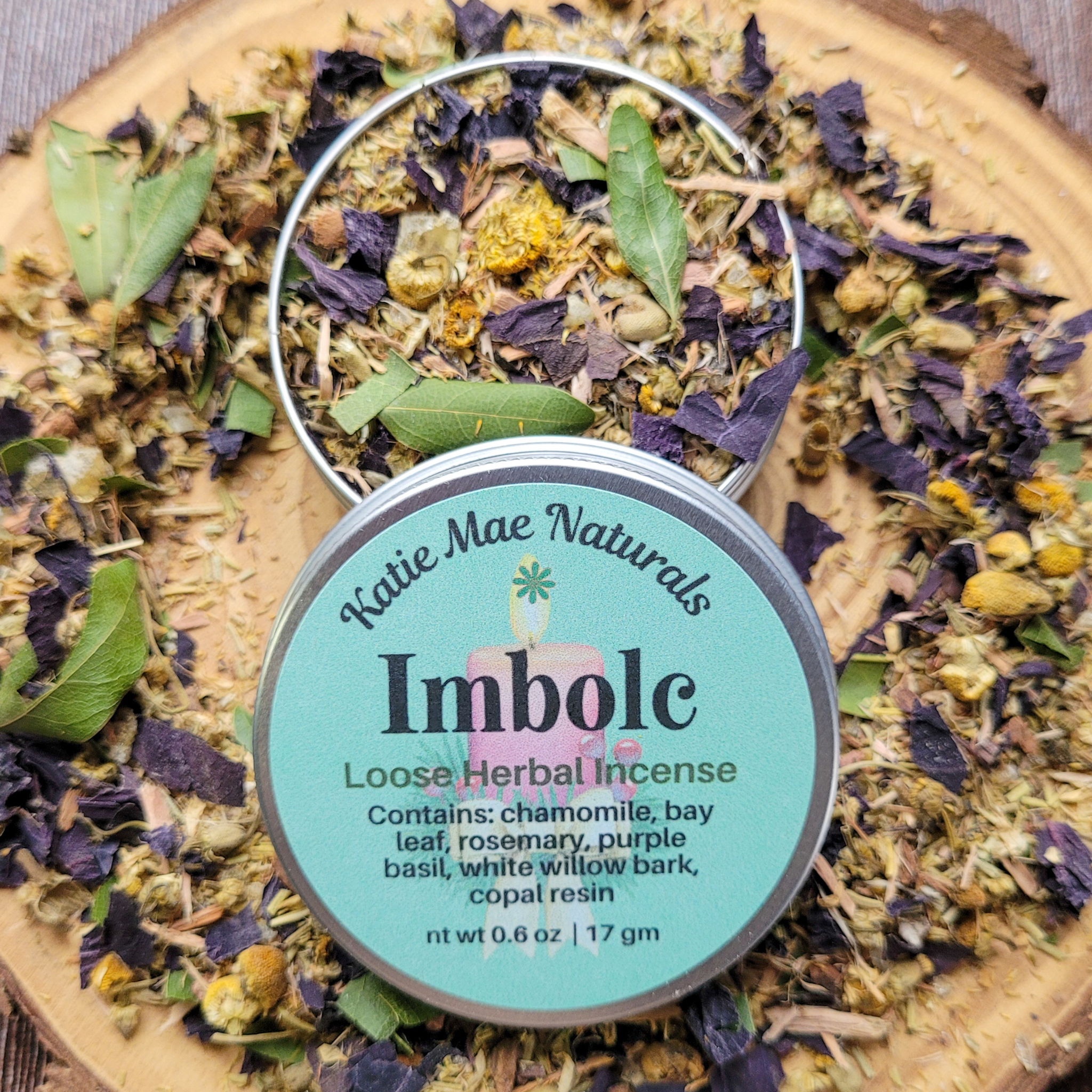 Imbolc Loose Herbal Incense Blend - Candlemas Incense