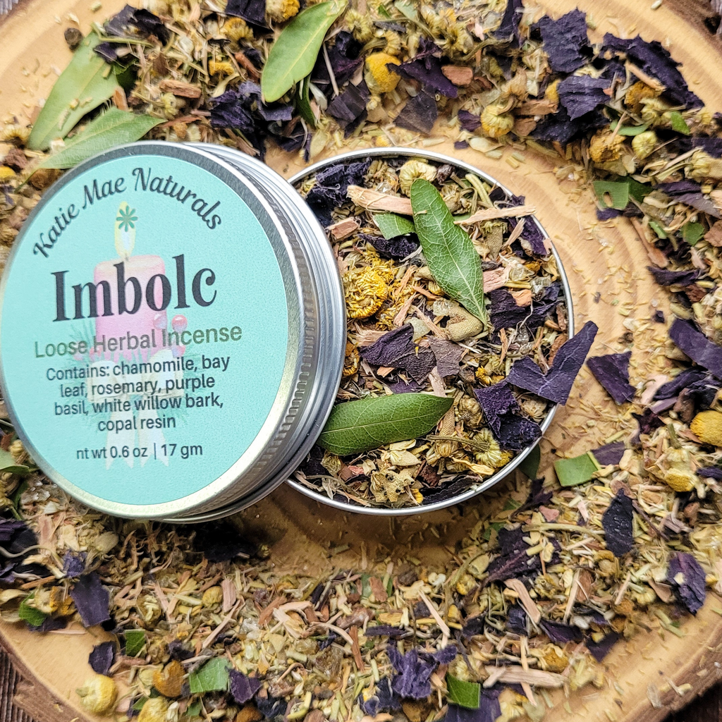 Imbolc Loose Herbal Incense Blend - Candlemas Incense