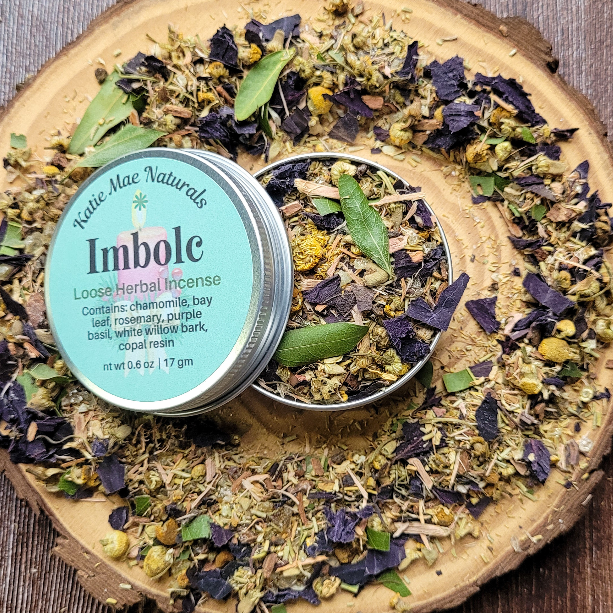 Imbolc Loose Herbal Incense Blend - Candlemas Incense