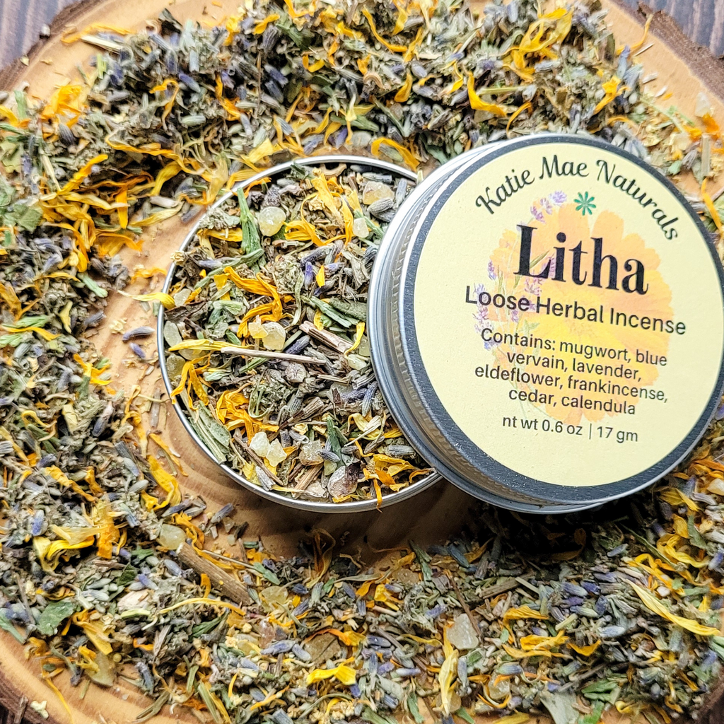Litha (Summer Solstice) Celebration Loose Herbal Incense Blend