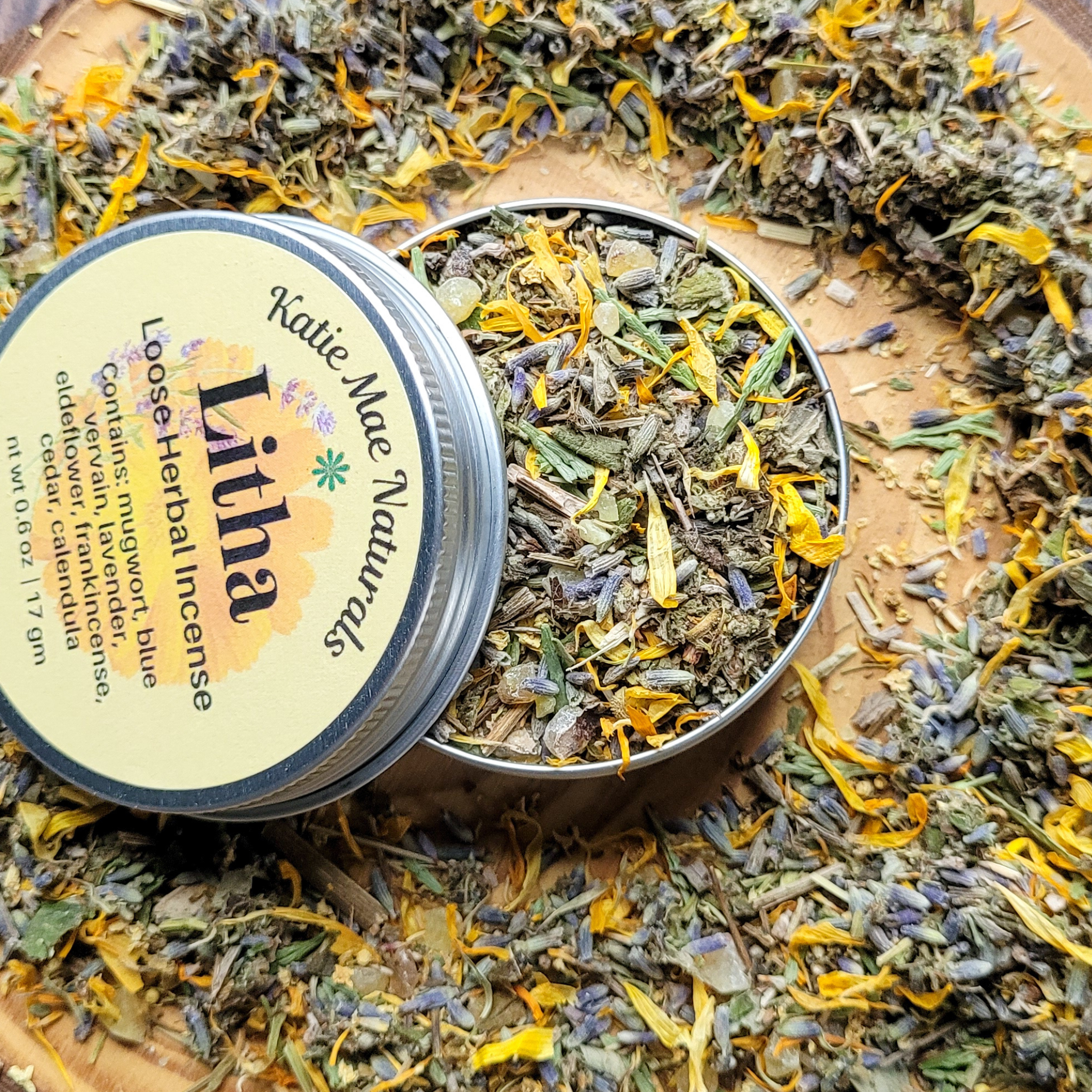 Litha (Summer Solstice) Celebration Loose Herbal Incense Blend