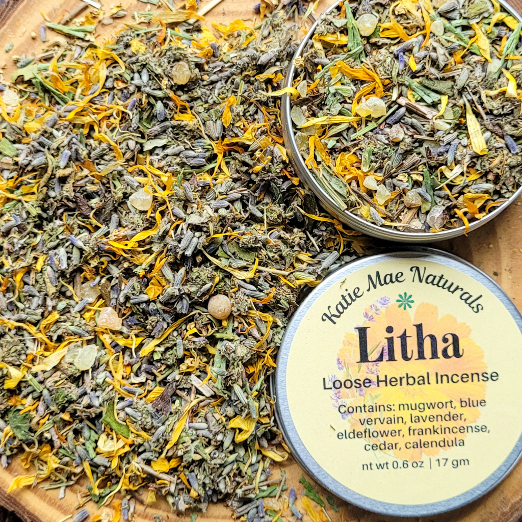 Litha (Summer Solstice) Celebration Loose Herbal Incense Blend