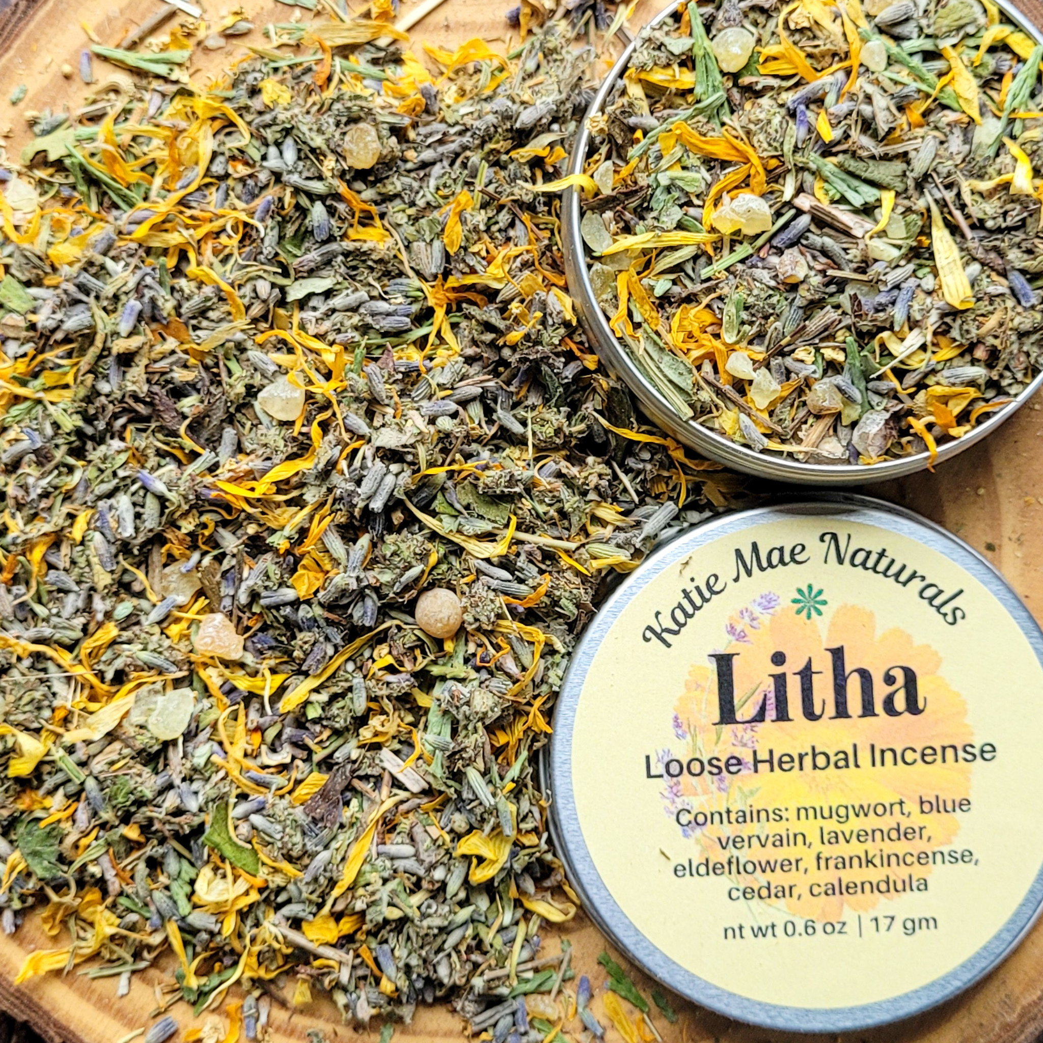 Litha (Summer Solstice) Celebration Loose Herbal Incense Blend