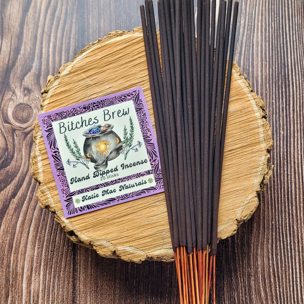 Bitches Brew Incense Sticks – Hand Dipped Smoky & Earthy Incense