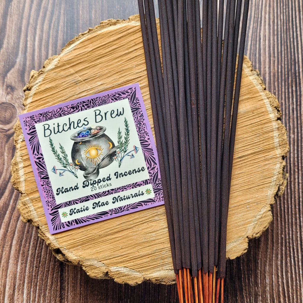 Bitches Brew Incense Sticks – Hand Dipped Smoky & Earthy Incense