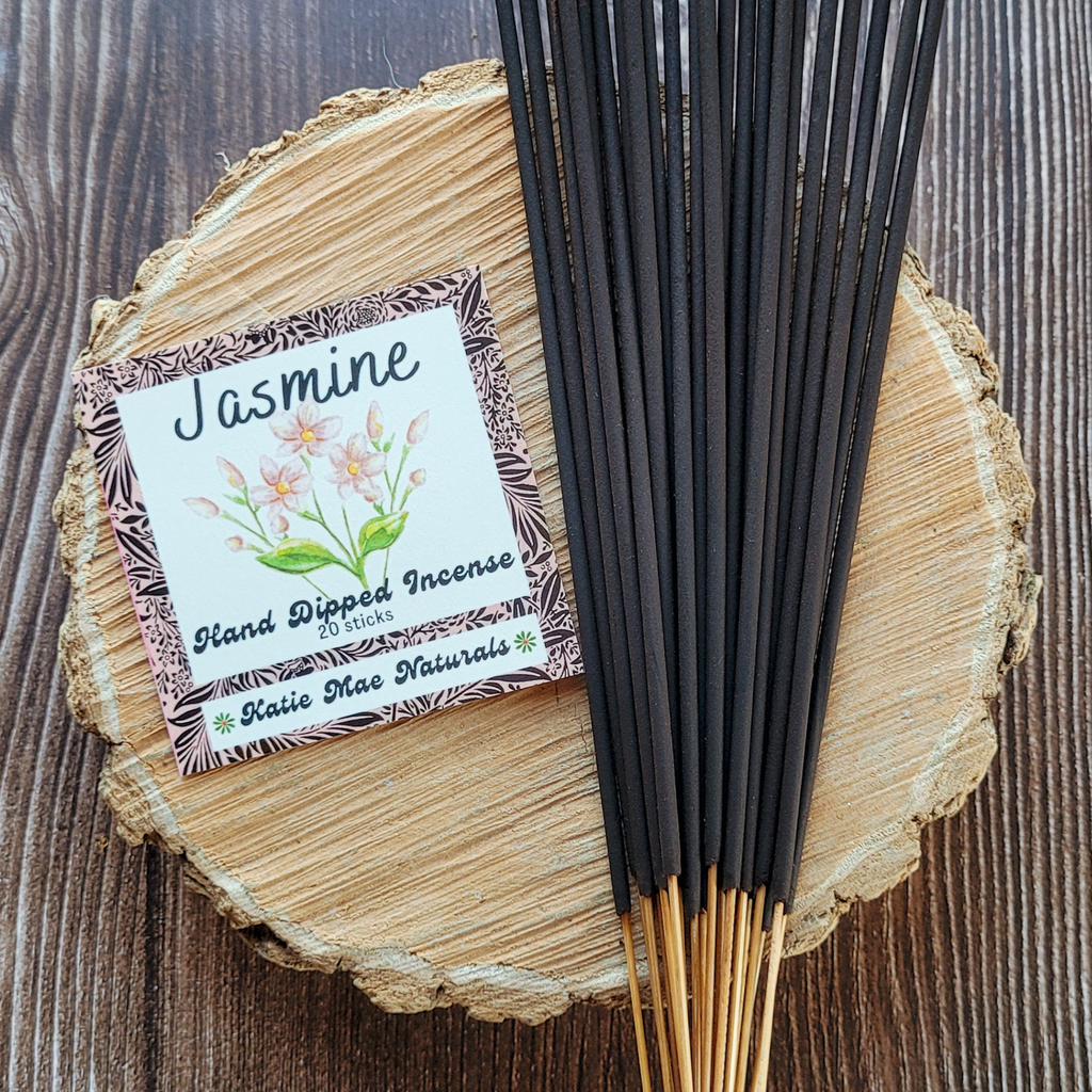 Jasmine Incense Sticks – Hand Dipped Soft Floral Incense