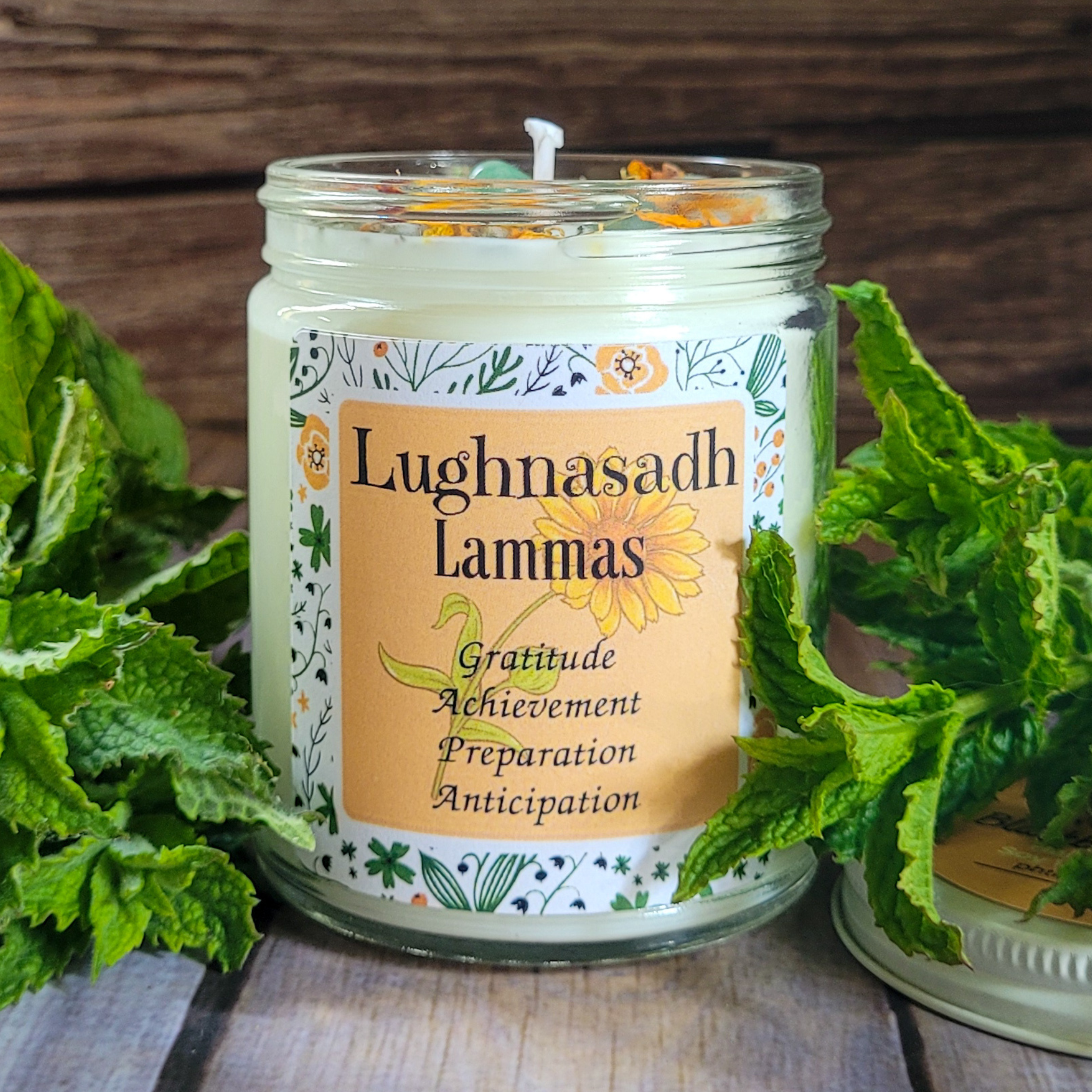 Lughnasadh Candle (Blackberry Bread) - 9 oz
