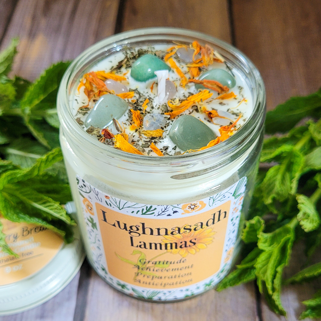 Lughnasadh Candle (Blackberry Bread) - 9 oz