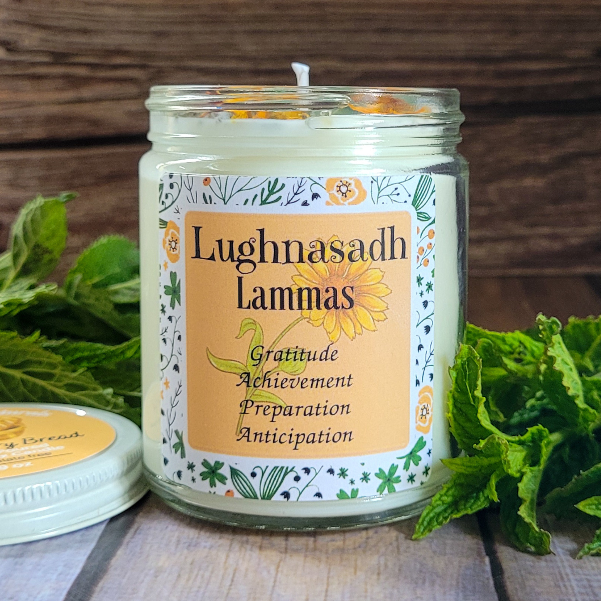 Lughnasadh Candle (Blackberry Bread) - 9 oz