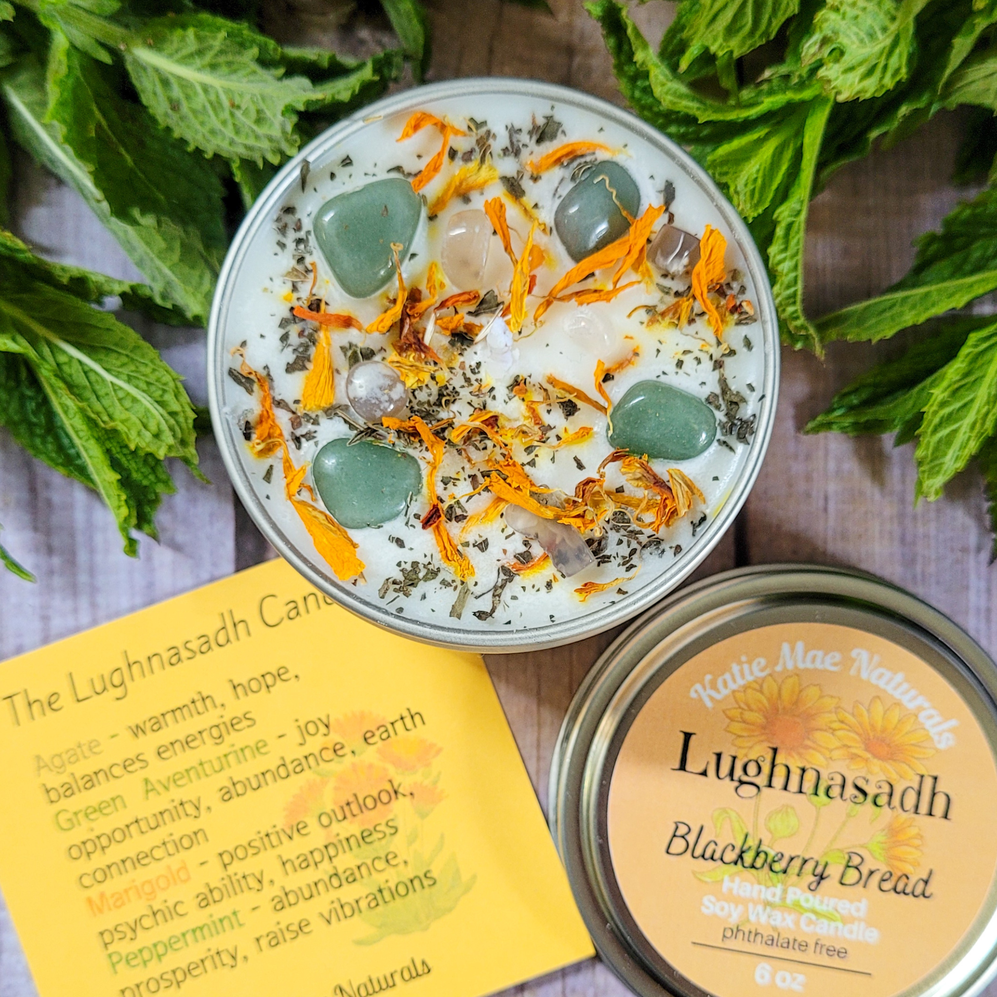 Lughnasadh Candle (Blackberry Bread) - 6 oz