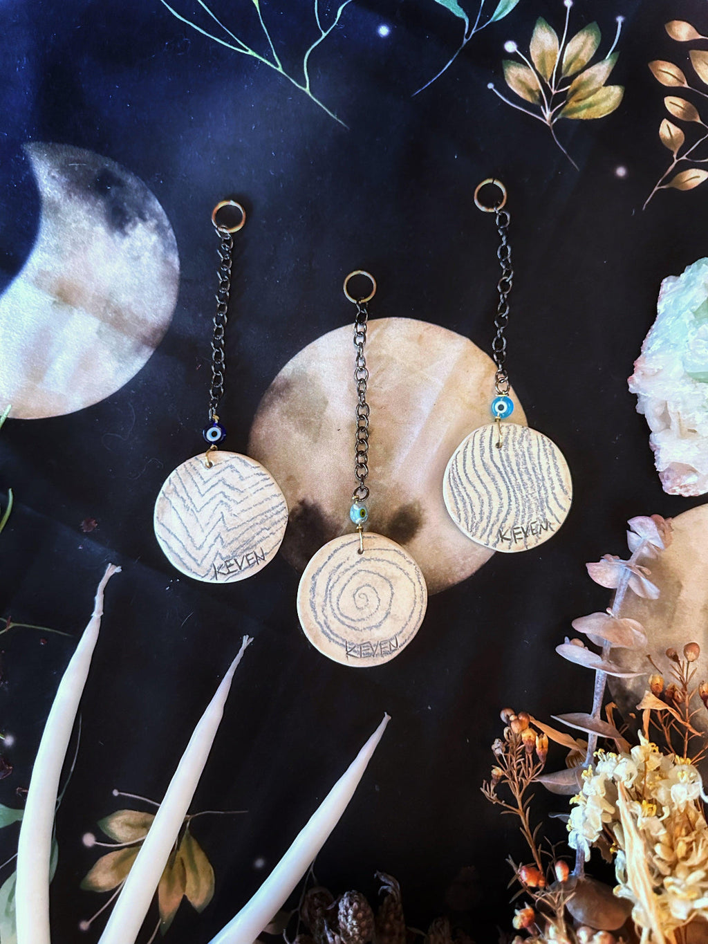 Porcelain Amulet - Porcelain Wall Ornament | Home and Hearth | Wiccan Center
