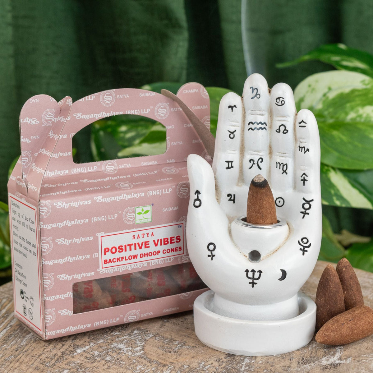 Satya Backflow Incense Cones | | Wiccan Center