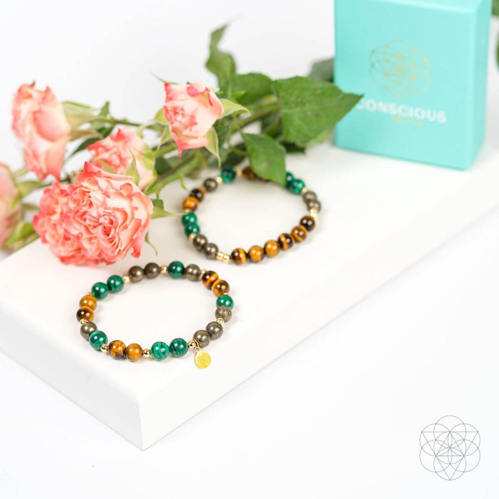 Powerhouse of Success - Trio of Stones Bracelet Bundle | Jewelry Set | Wiccan Center