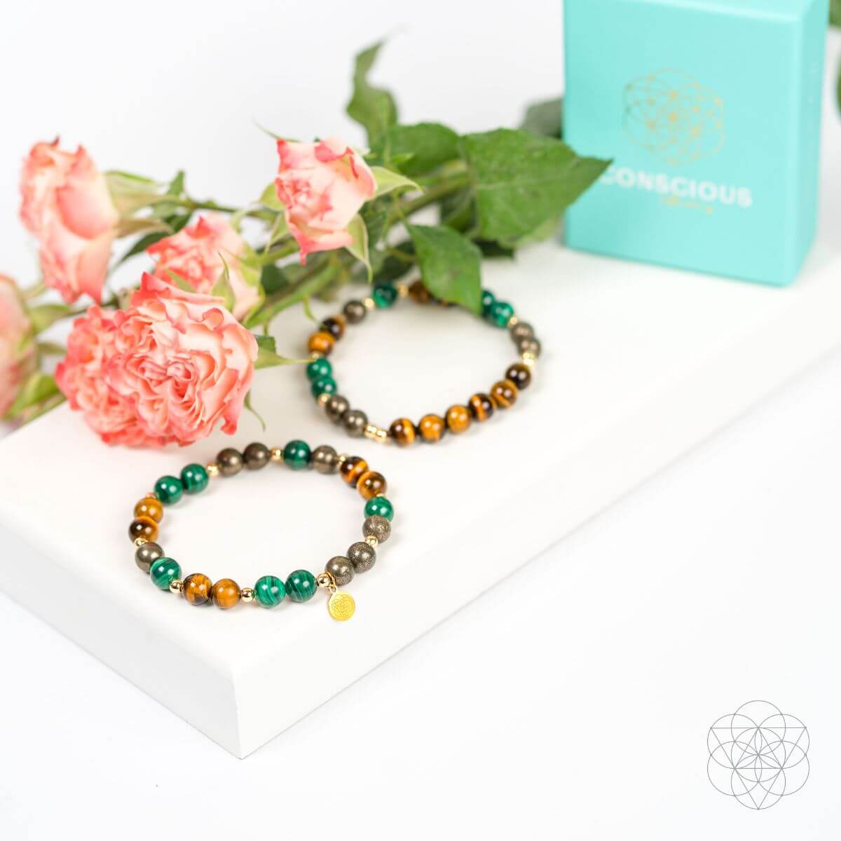 Powerhouse of Success - Trio of Stones Bracelet Bundle | Jewelry Set | Wiccan Center