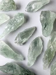 Prasiolite Rough Chunk Lg 20-59g | Rough Gemstone | Wiccan Center