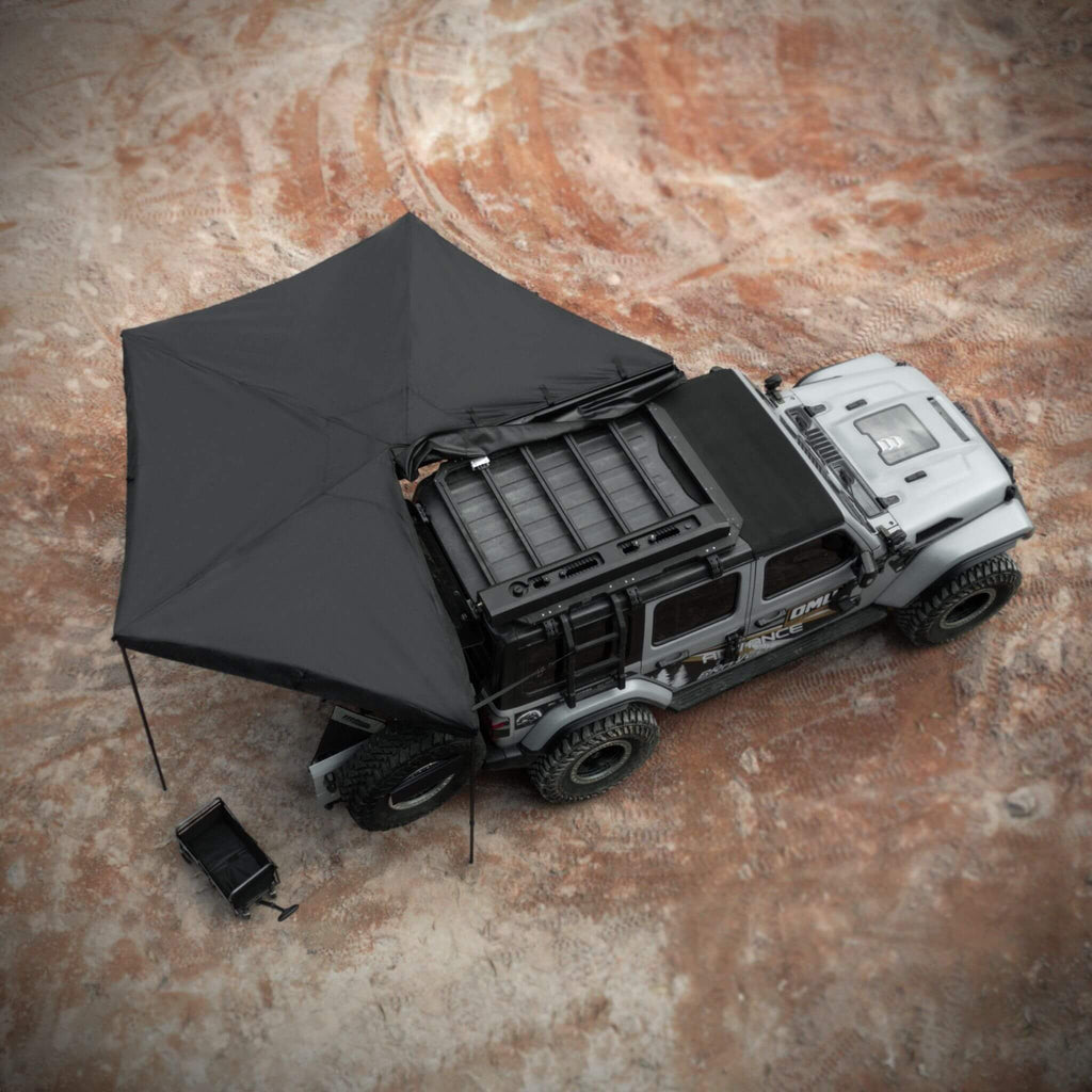 Trailora Horizon Premium All-Weather Top Only Multi-Functional 270 Degree Outdoor Awning House Tent (SAK24839) | Awnings | Wiccan Center
