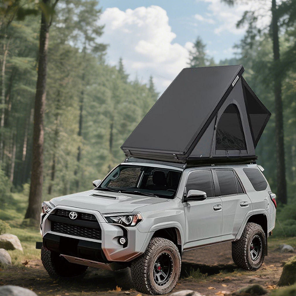 Trailora Apex Premium Lightweight Hard Shell Rooftop Tent With LED Strip And Memory Foam (SAK51780) | Rooftop Tents | Wiccan Center