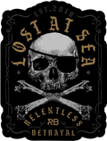 Lost At Sea Cross Bones Decal | | Wiccan Center