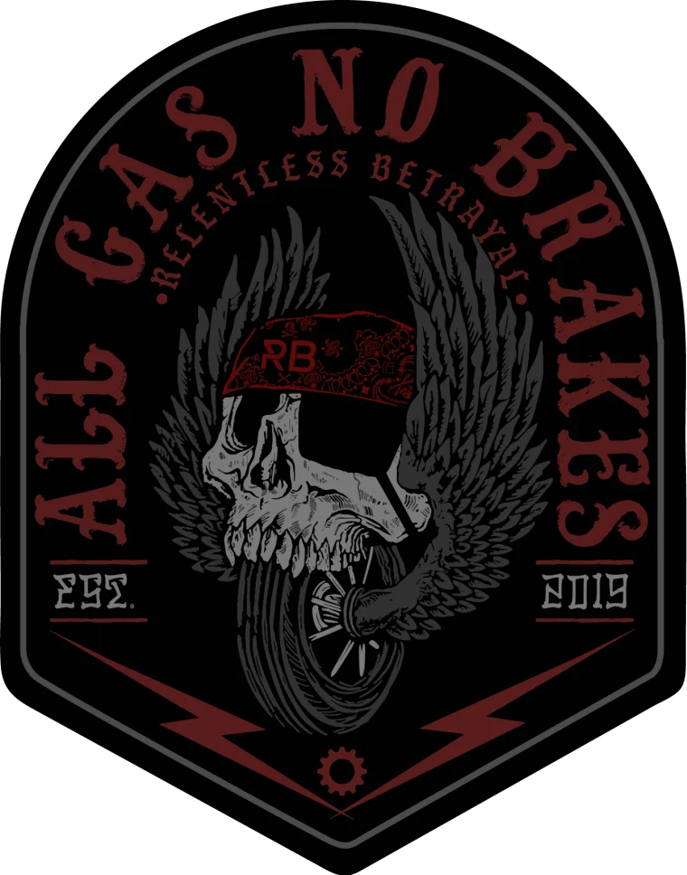 All Gas No Brakes Decal | | Wiccan Center