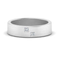 Princess Cut Brush Finish Band