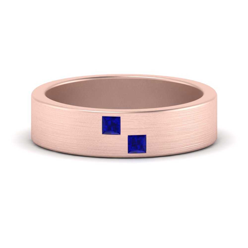 Princess Cut Brush Finish Band