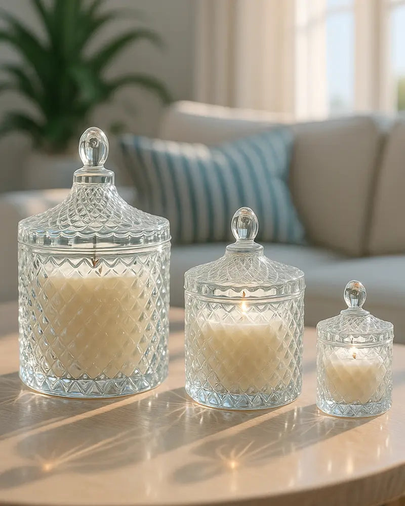 princess candle vessel & lid | vessels | Wiccan Center