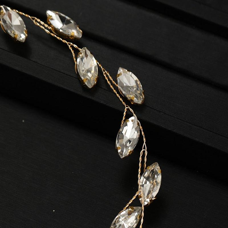 Silver Color Bridal Tiaras Headbands For Wedding Handmade Cheaper Crystal Women Hair Jewelry Girls Headpiece Gorgeous Hair Accessories For Women