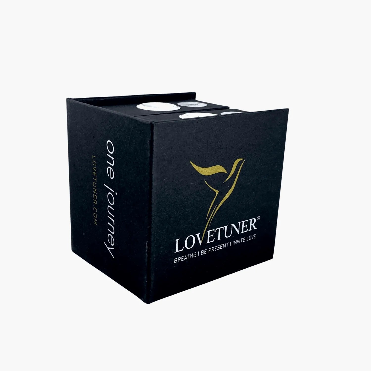 Duet Box with 2 Bronze Lovetuners 528Hz Breathing & Meditation