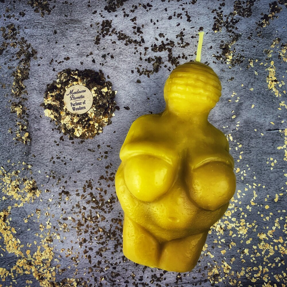 Goddess of Willendorf Candle Spell Kit - Feminine Power & Fertility Magic | Candle Spell Kit | Wiccan Center
