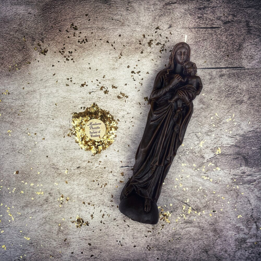 Beeswax Mother Mary Spell Candle - Divine Protection & Unconditional Love Magic | Beeswax Candle | Wiccan Center