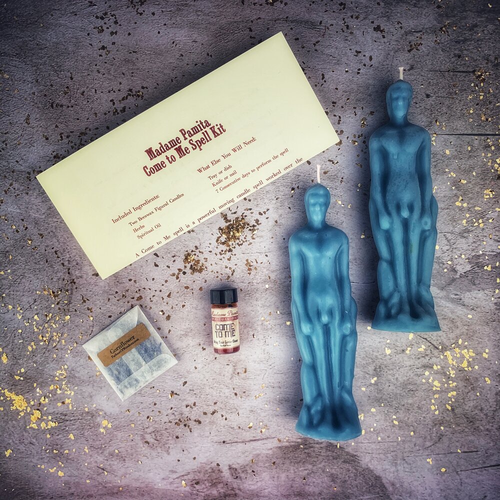 Come to Me Candle Spell Kit Male/Male - Attract Love & Passion | Candle Spell Kit | Wiccan Center