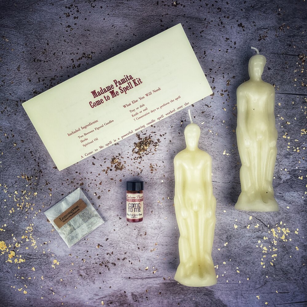 Come to Me Candle Spell Kit Male/Male - Attract Love & Passion | Candle Spell Kit | Wiccan Center