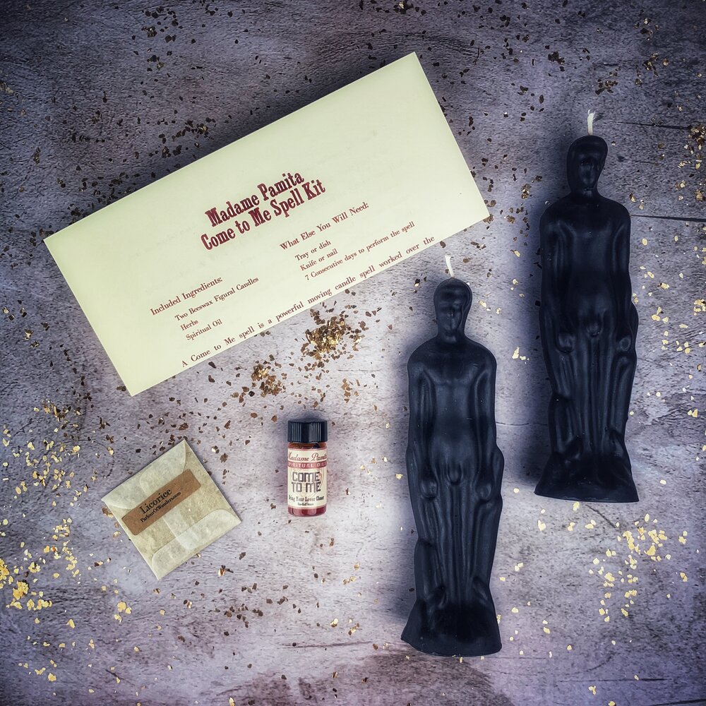 Come to Me Candle Spell Kit Male/Male - Attract Love & Passion | Candle Spell Kit | Wiccan Center