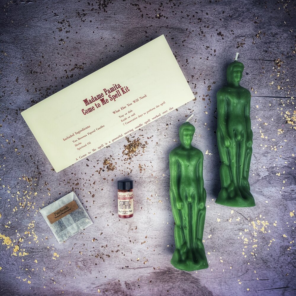 Come to Me Candle Spell Kit Male/Male - Attract Love & Passion | Candle Spell Kit | Wiccan Center