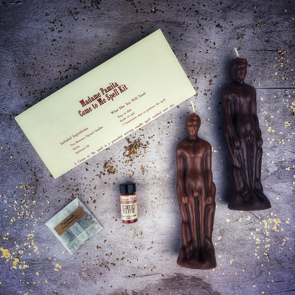 Come to Me Candle Spell Kit Male/Male - Attract Love & Passion | Candle Spell Kit | Wiccan Center