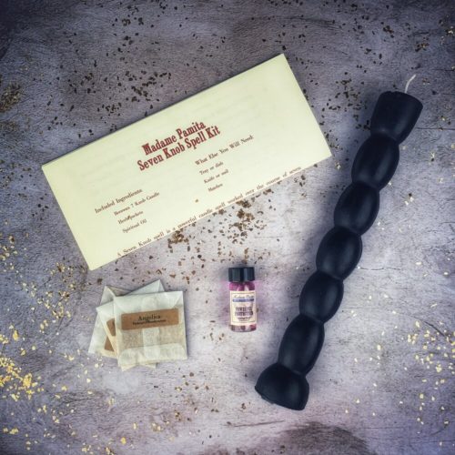 Seven Knob Candle Spell Kit - Seven-Day Manifestation Magic | Candle Spell Kit | Wiccan Center