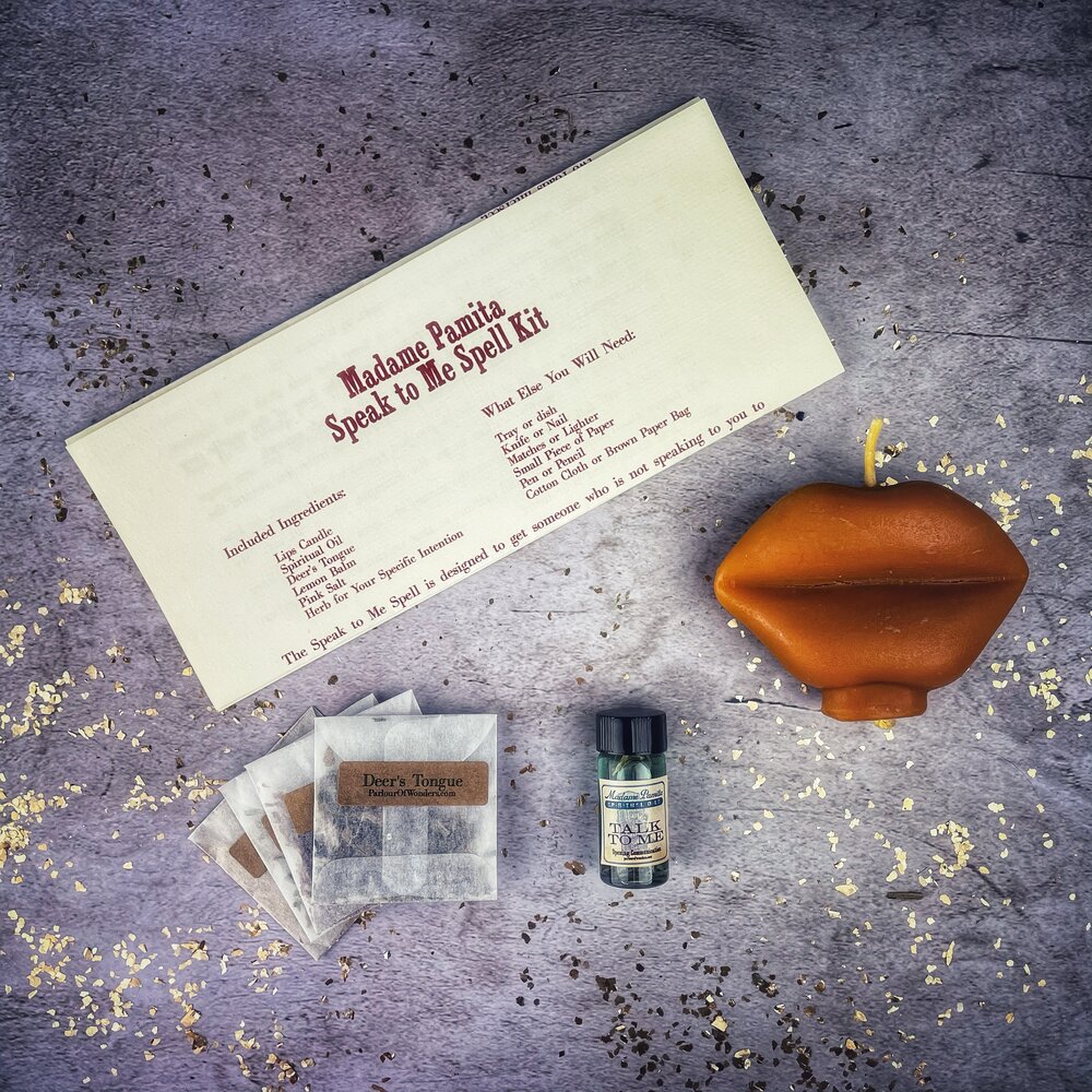 Speak to Me Candle Spell Kit - Open Communication & Reconciliation | Candle Spell Kit | Wiccan Center