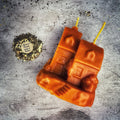 Beeswax Happy House Spell Candle - Home Protection, Harmony & Blessings Magic | Beeswax Candle | Wiccan Center